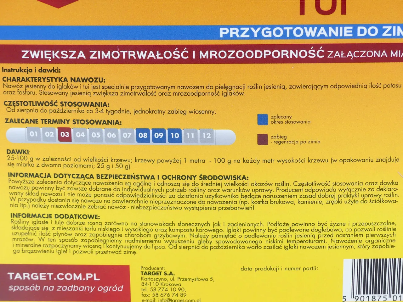 Zdjęcie Kiedy nawóz jesienny do tui? Kluczowe terminy dla zdrowia roślin