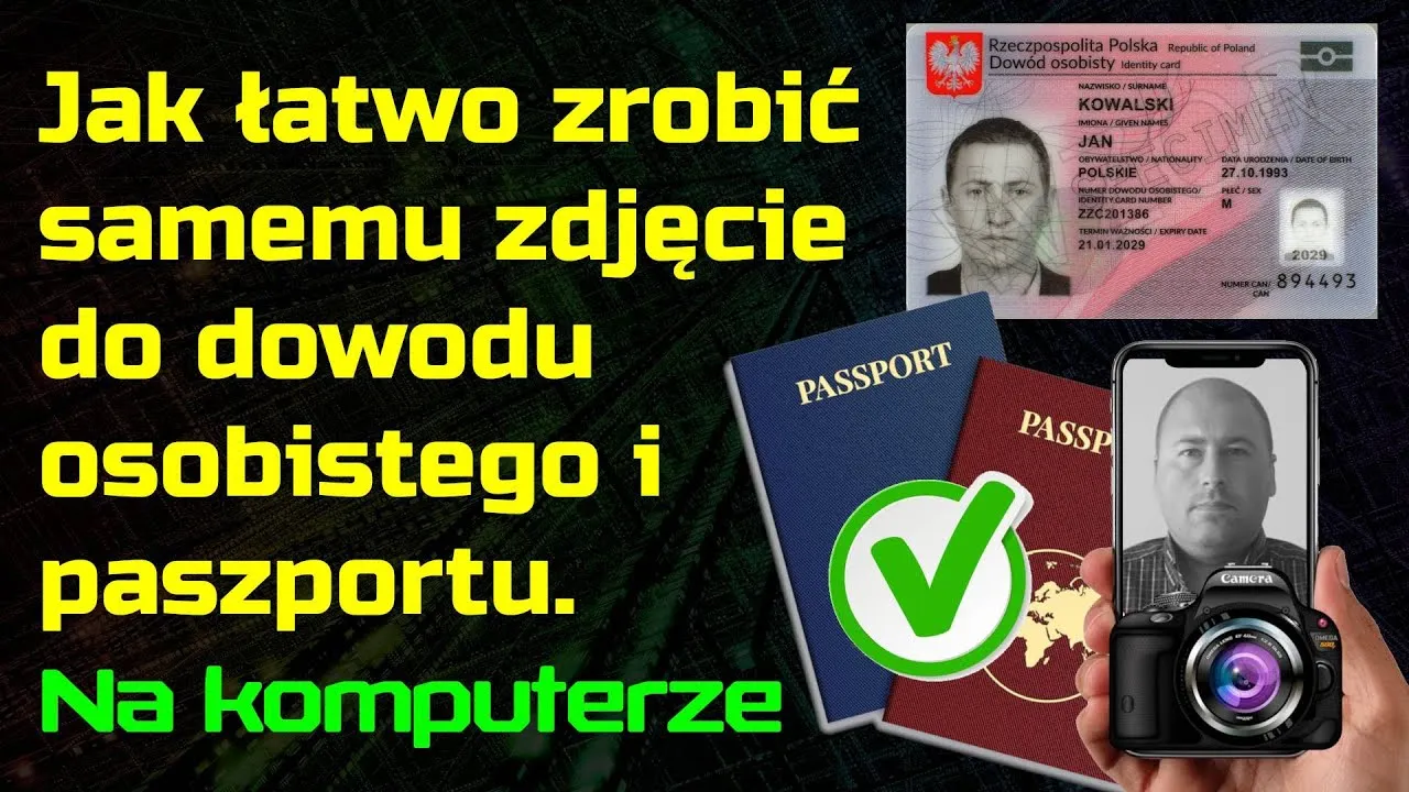 Zdjęcie Jak samemu zrobić zdjęcie do dowodu, unikając najczęstszych błędów