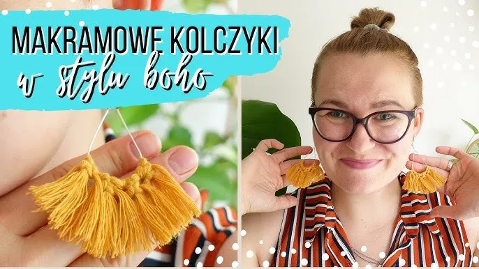 Zdjęcie Jak zrobić kolczyki ze sznurka – łatwe i efektowne techniki DIY