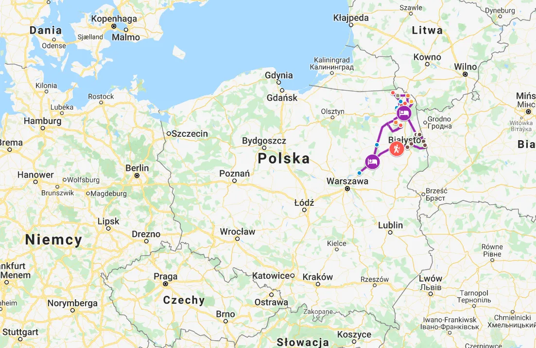 Zdjęcie Trasa motocyklowa Podlasie: najlepsze trasy dla każdego motocyklisty