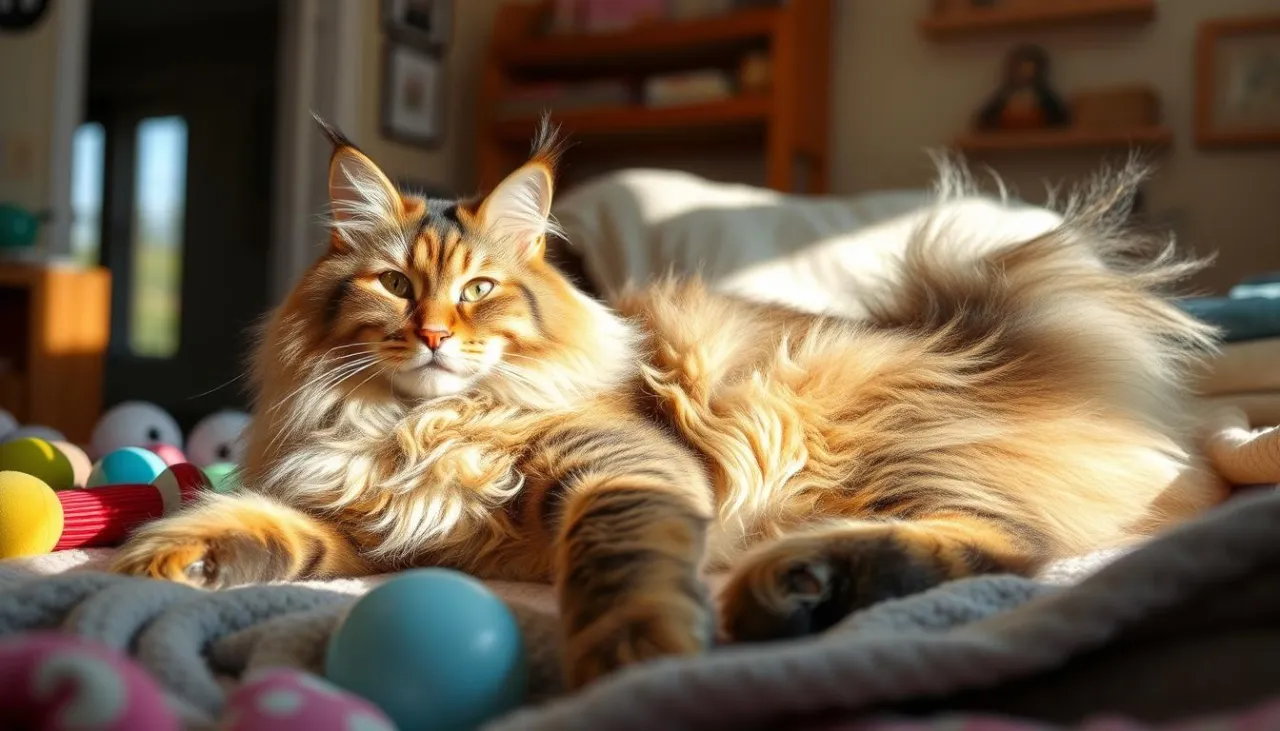 Zdjęcie Maine Coon: Włosy czy sierść? Poznaj różnice i pielęgnację