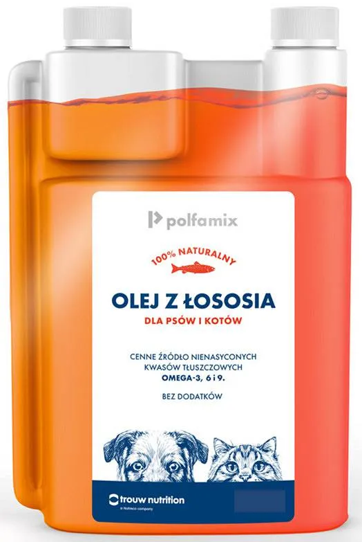 Zdjęcie Czy olej z łososia może uczulać psa? Objawy i bezpieczeństwo dla zdrowia