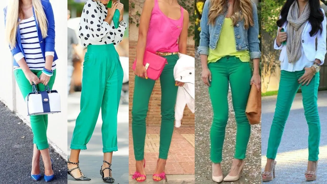 Zdjęcie Cómo combinar pantalón verde: guía de estilo para lucir impecable