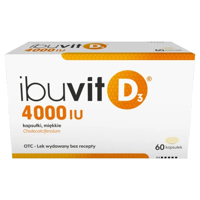 Zdjęcie Ibuvit D3 4000: lek czy suplement? Poznaj różnice i zastosowania