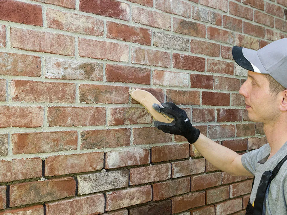 Zdjęcie Jak zrobić fugę do cegły - proste kroki, by uniknąć błędów w murze