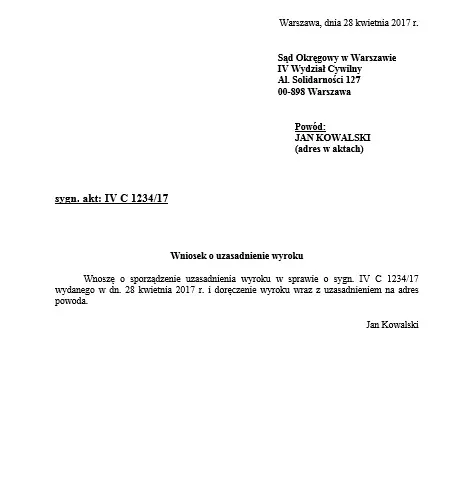 Zdjęcie Wniosek o uzasadnienie wyroku karnego - bez opłat! Jak złożyć?