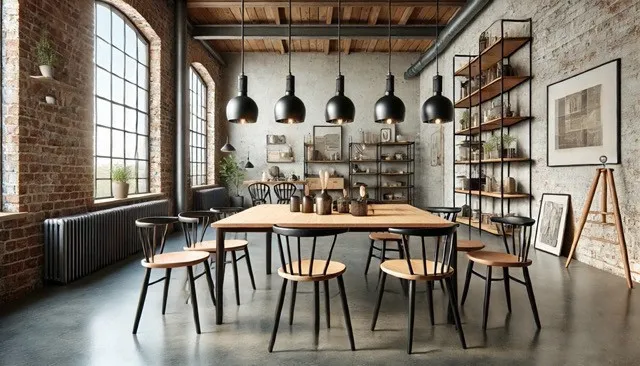 Zdjęcie Krzesła do loftowego stołu: Jak wybrać idealne? Poradnik