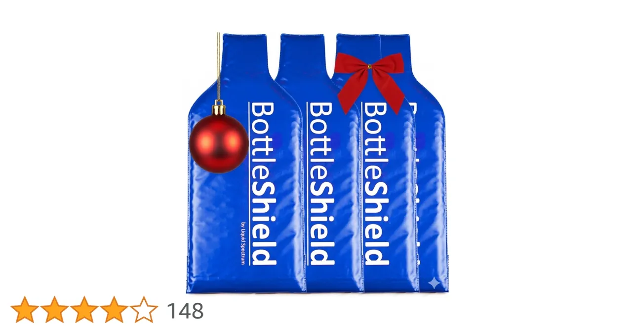 bezpieczne pakowanie butelki wina do walizki z folią bąbelkową