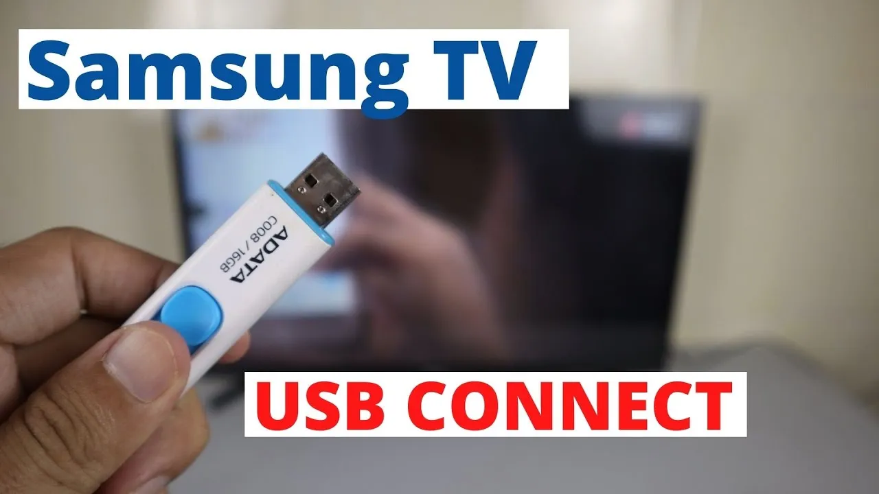 Pendrive USB do telewizora Samsung