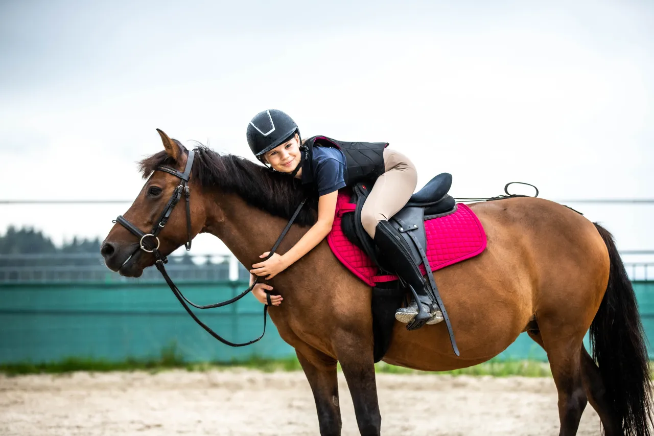 jeździec w kaloszach Fouganza