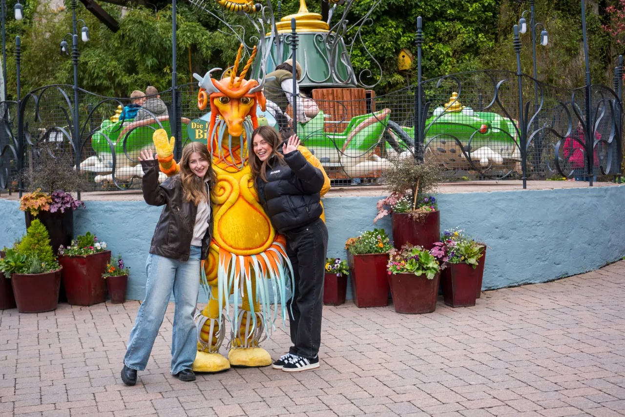 Phantasialand Familie mit Kindern Attraktion
