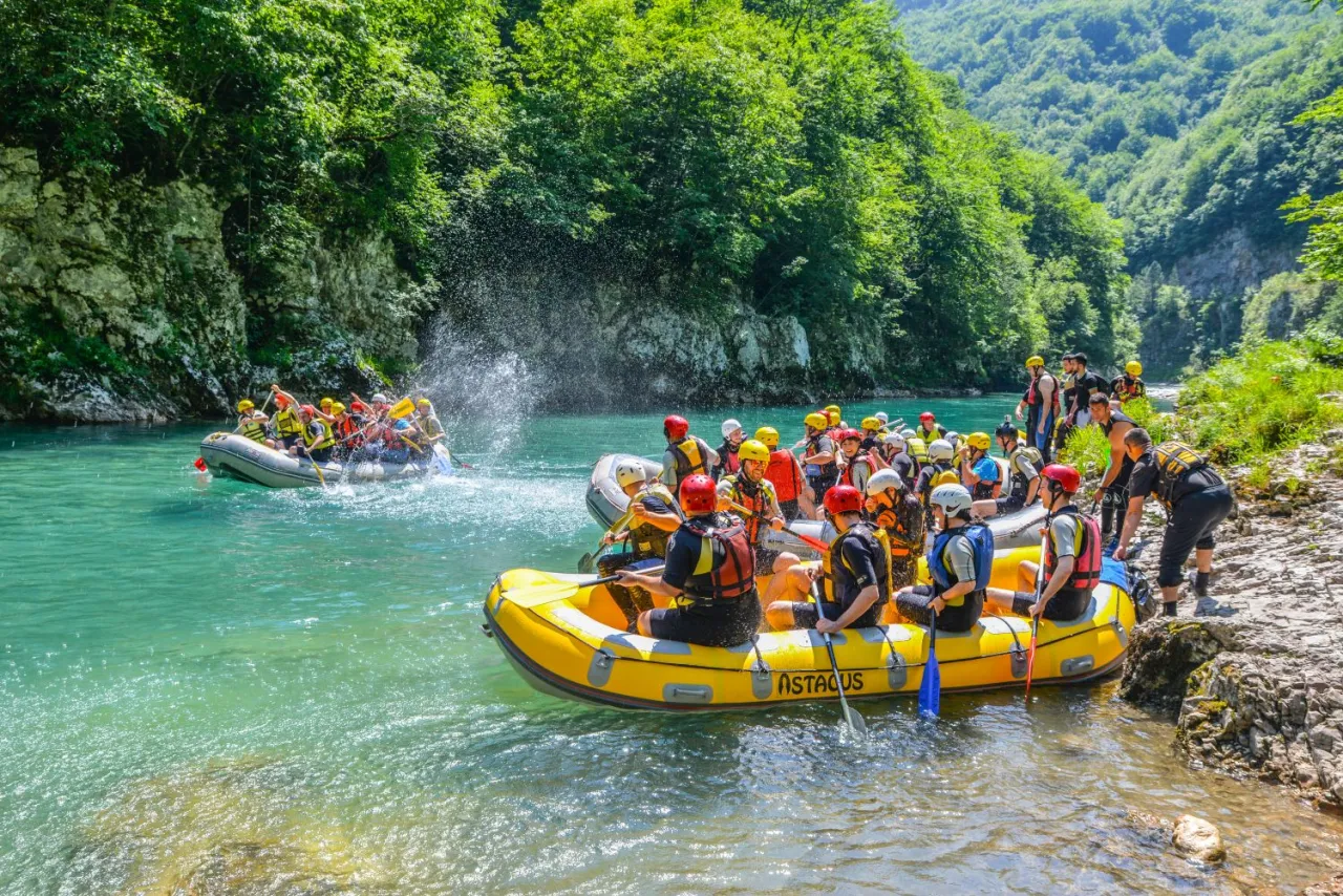 Kanion Tary rafting