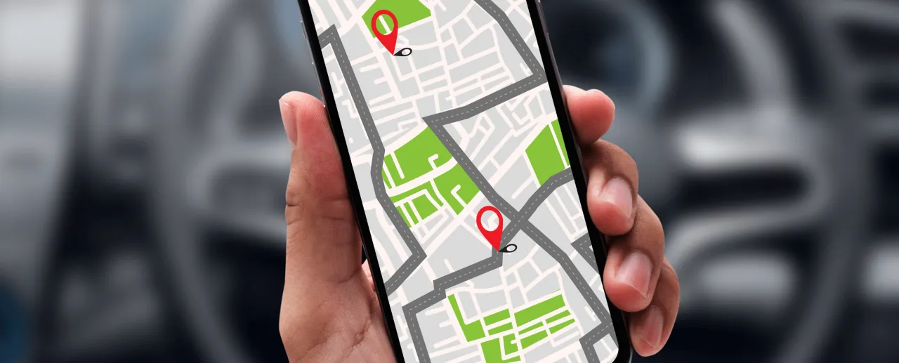 Ustawienia lokalizacji w smartfonie