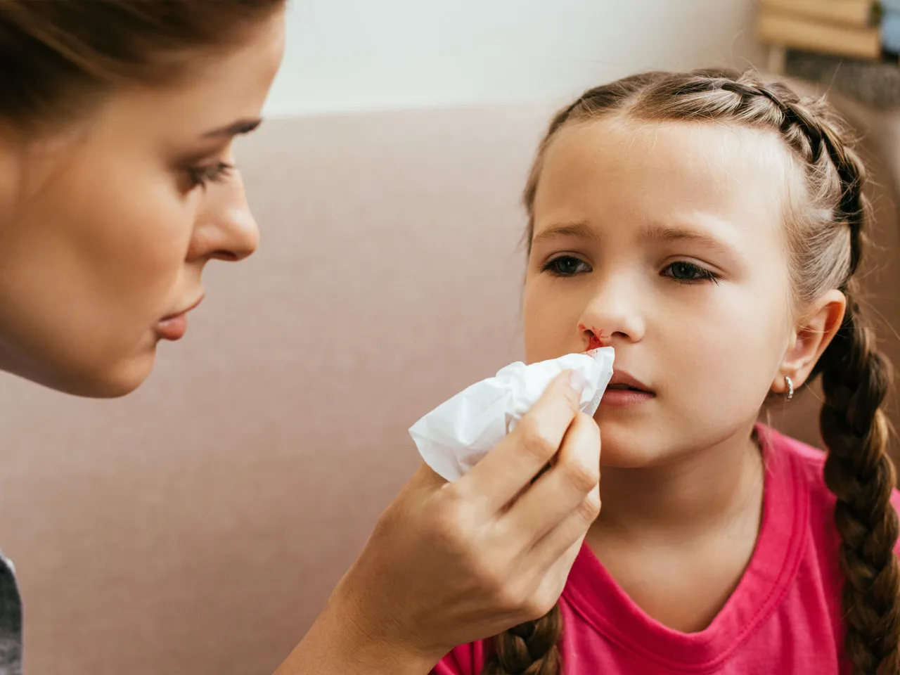 Kiedy do lekarza krwotok z nosa dziecko