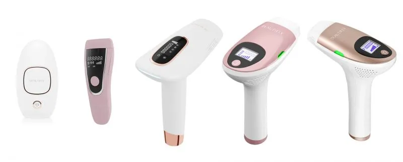 różne typy epilatorów klasyczny i ipl