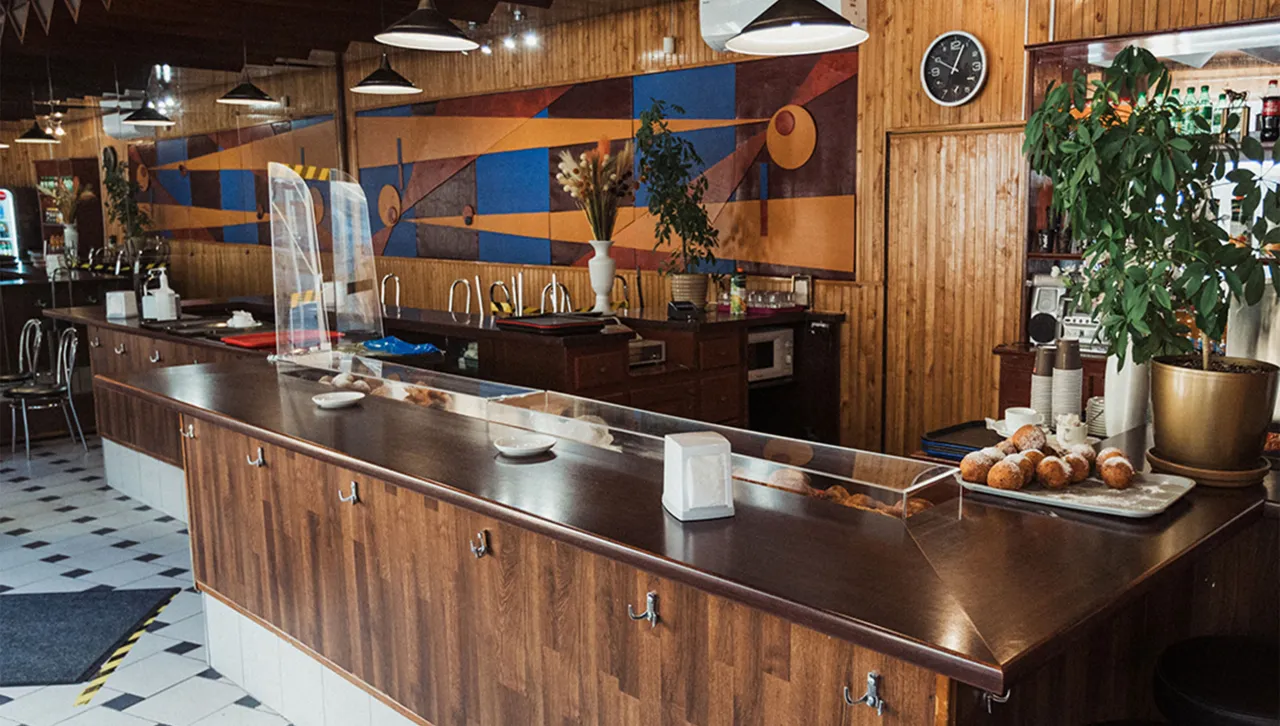 Spurginė Kowno wnętrze i pączki