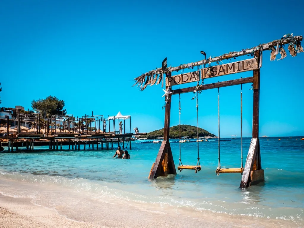 plaże Albania Riwiera, Ksamil plaża