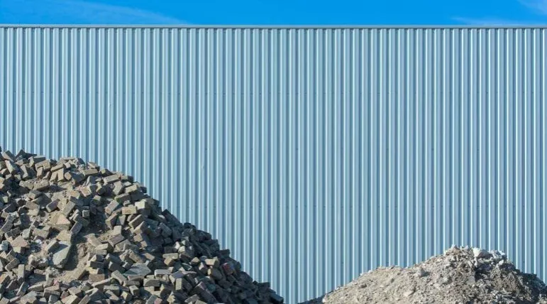 różne rodzaje gruzu budowlanego