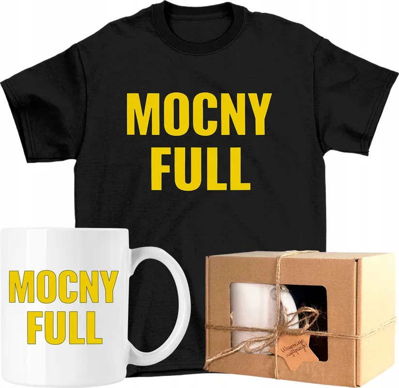 Gadżety Mocny Full kubek koszulka