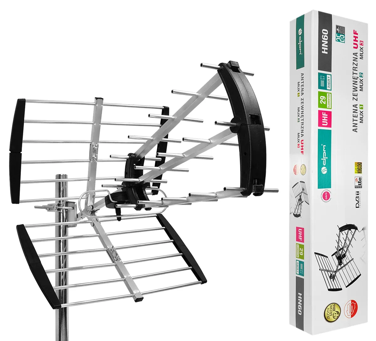 Antena DVB-T2 kierunkowa