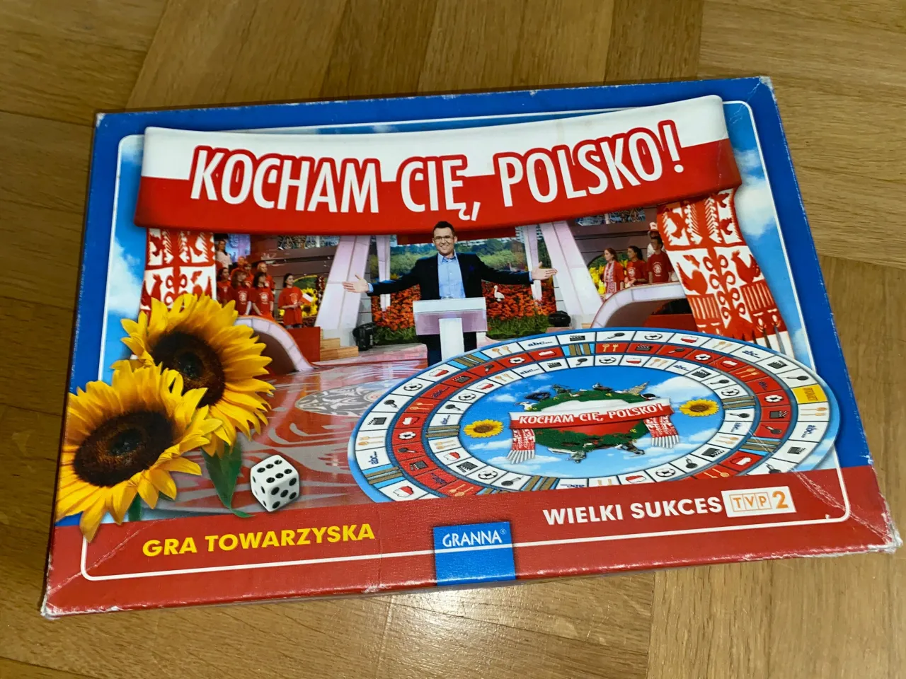 Kocham Cię Polsko gra planszowa rozgrywka