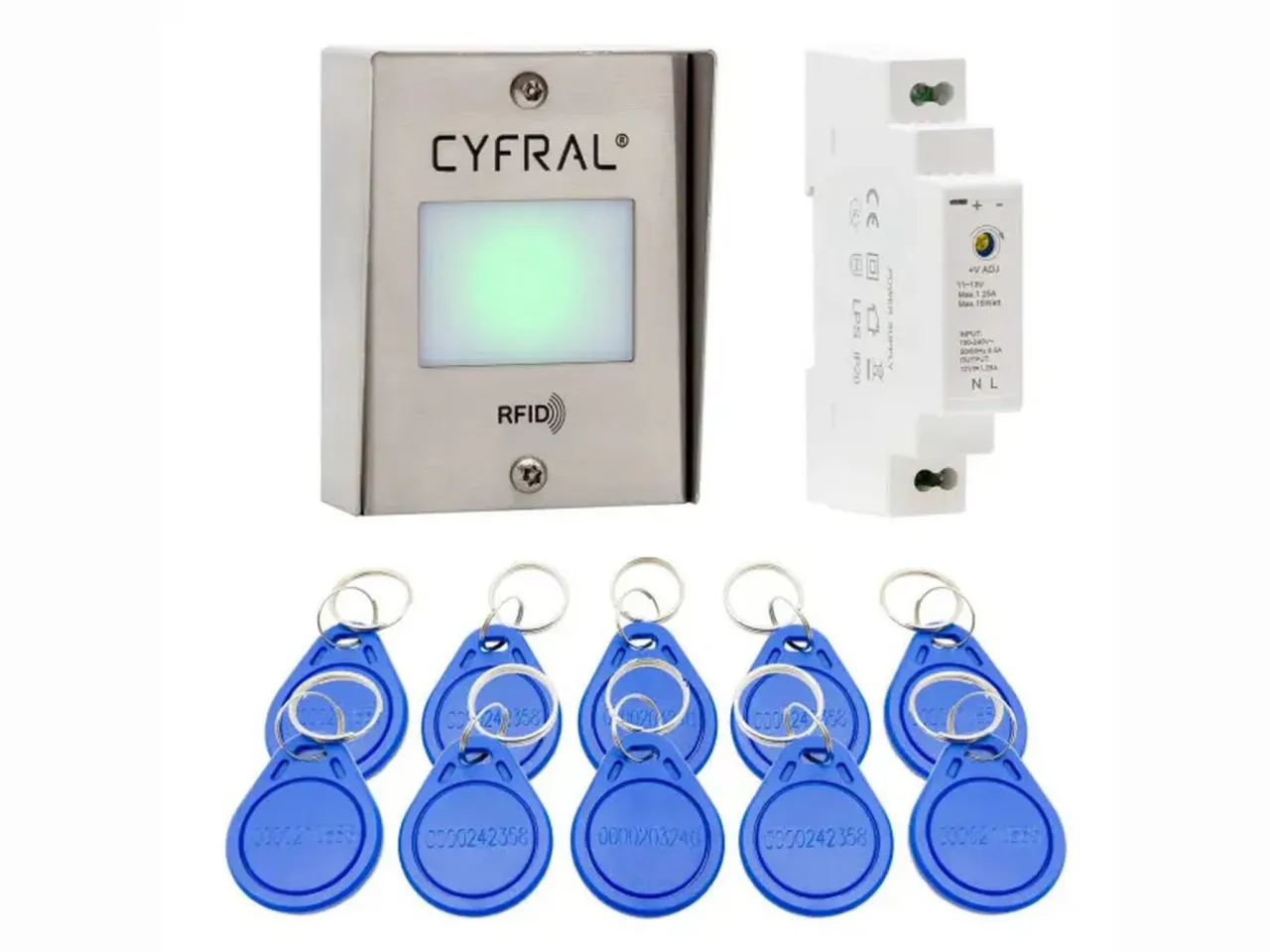 domofon programowanie breloka RFID