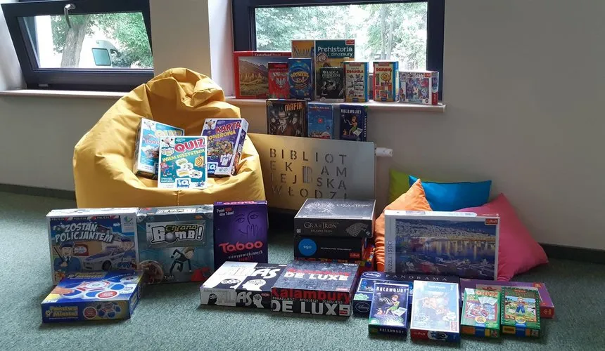 Wypożyczalnia gier planszowych Ł&oacute;dź