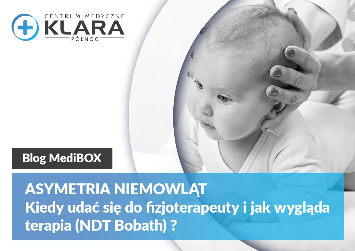 fizjoterapeuta dziecięcy niemowlę asymetria