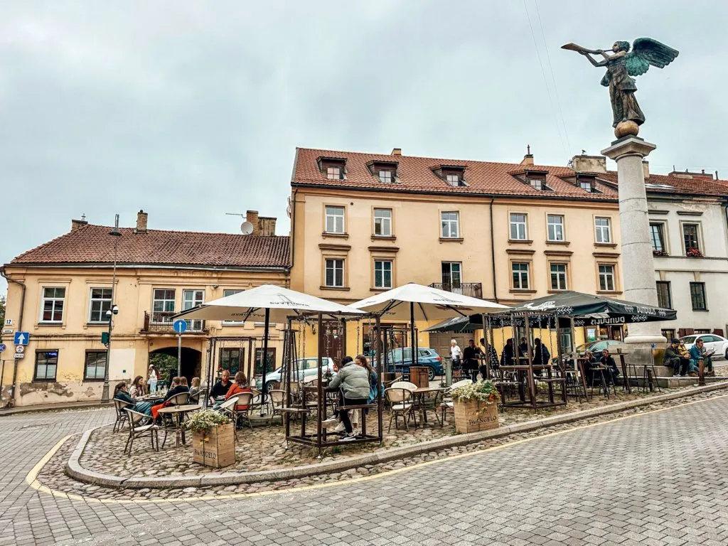 Užupis Wilno kawiarnie