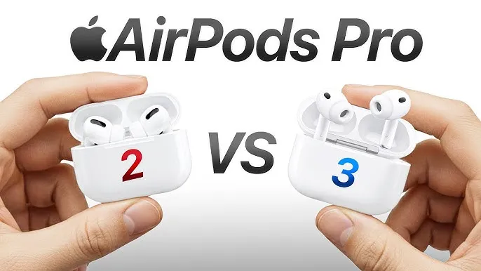 AirPods Pro 2 vs AirPods Pro 3 design comparison concept