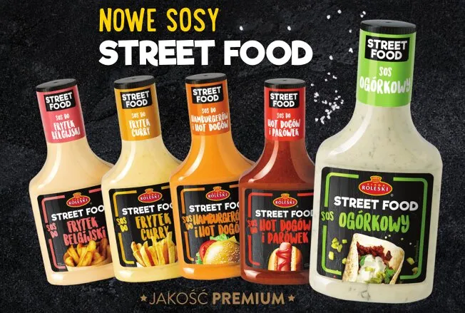 r&oacute;żne sosy do frytek