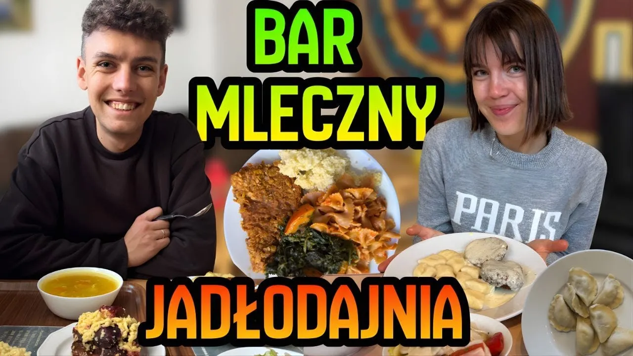 Tani obiad w barze mlecznym, zestaw lunchowy, food truck