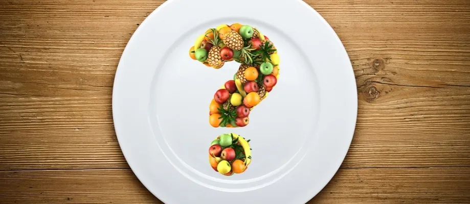 talerz zdrowego jedzenia masło margaryna