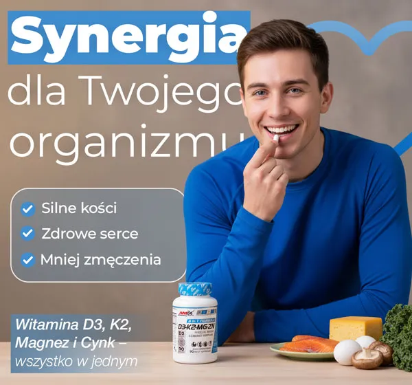 witamina D3 K2 magnez cynk synergia