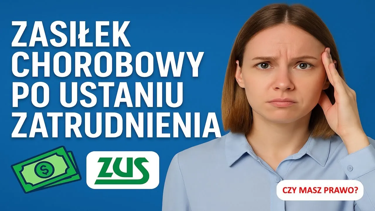 zasiłek chorobowy po ustaniu zatrudnienia wykres procentowy