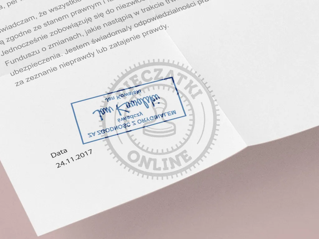 dokumenty weryfikacja, pieczęć urzędowa