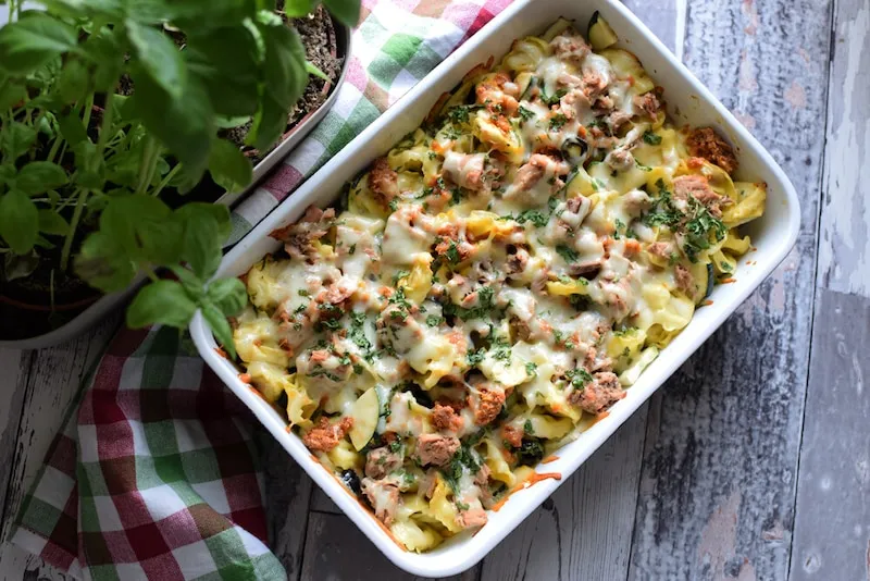 Zapiekanka z tortellini