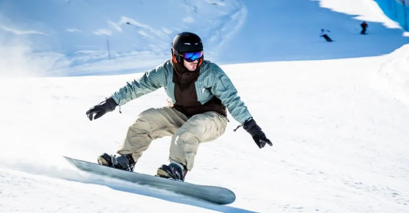 Kompletny str&oacute;j snowboardowy, ubranie na deskę