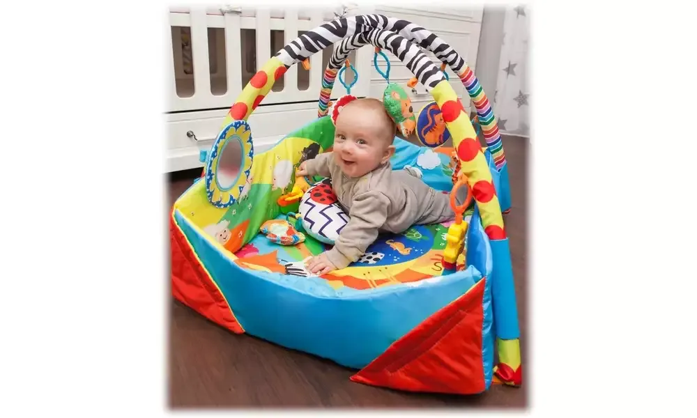 zabawy stymulujące rozw&oacute;j niemowlaka