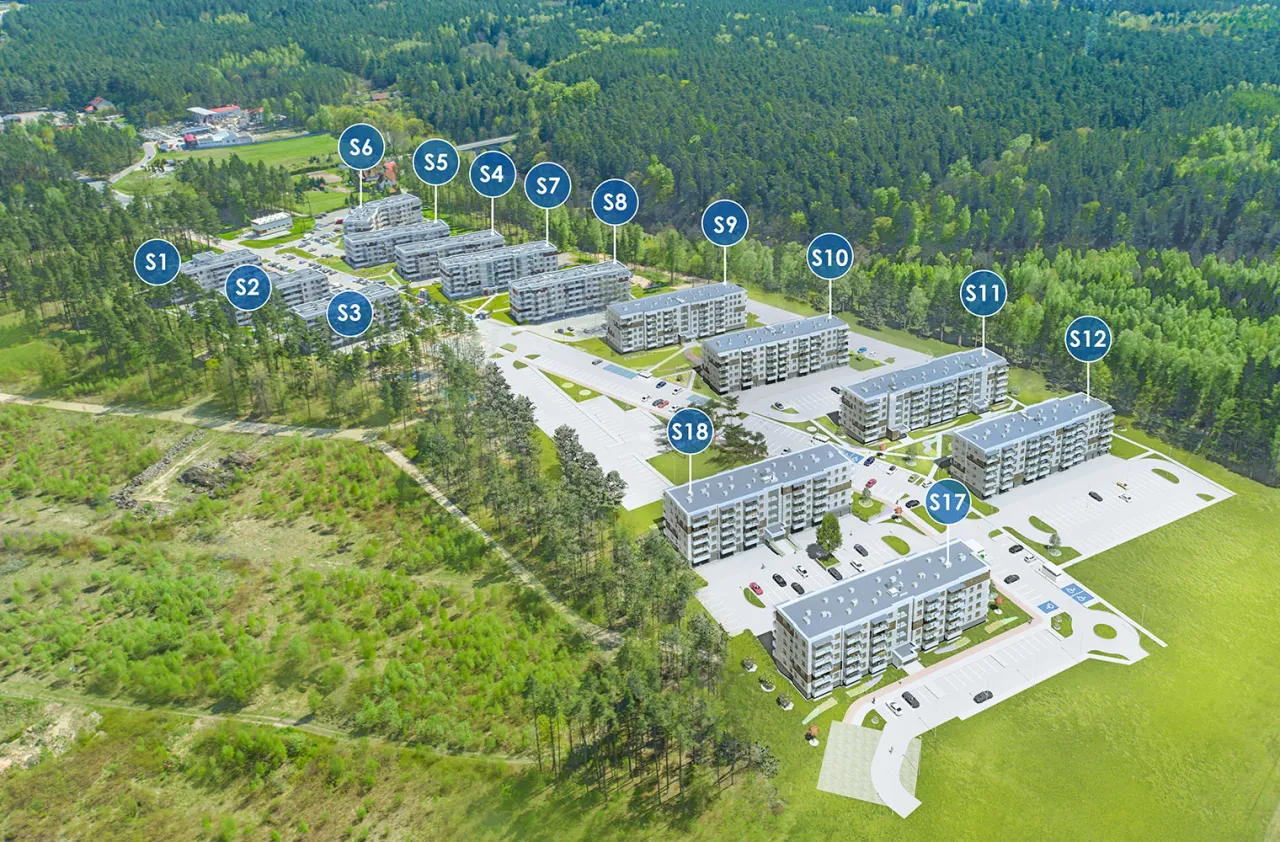 Osiedle Sterowców Dywity plac zabaw