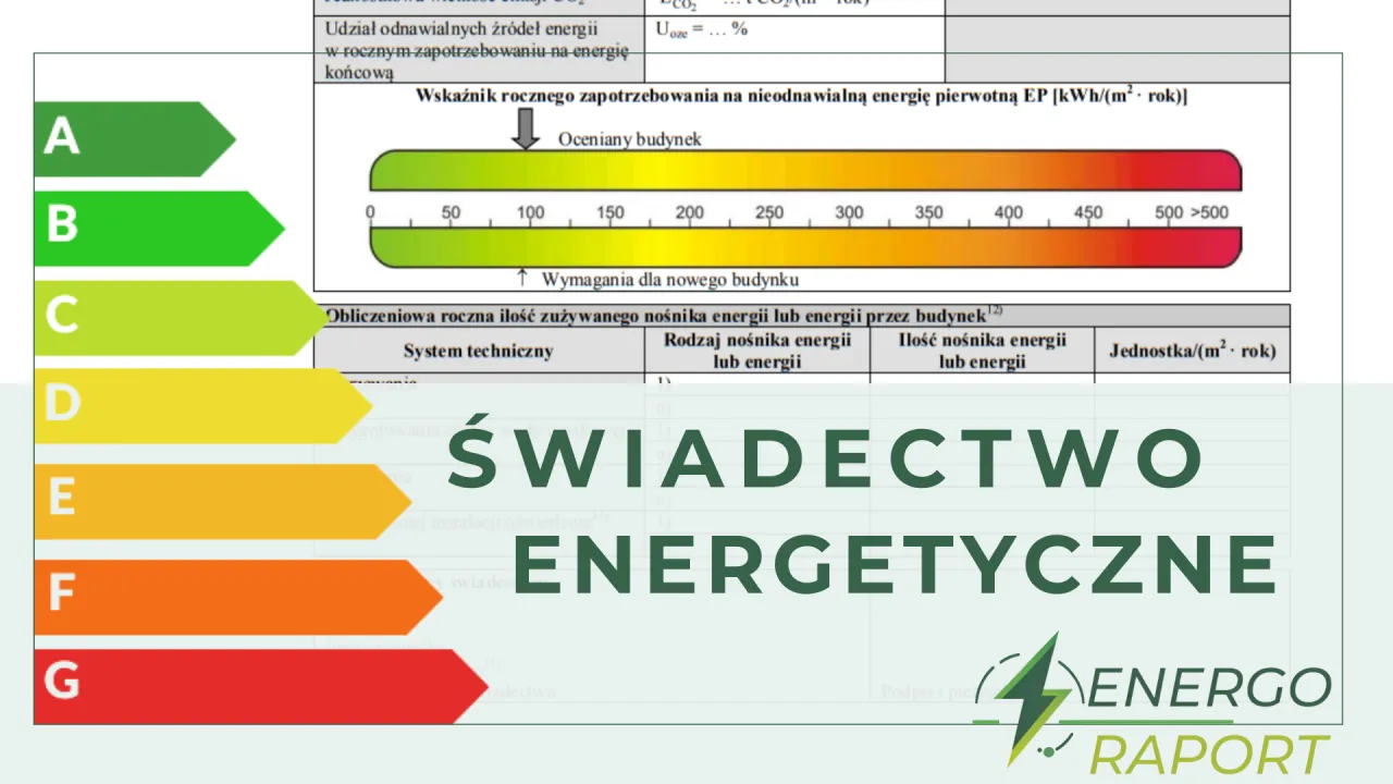 rodzaje budynków zwolnionych ze świadectwa energetycznego