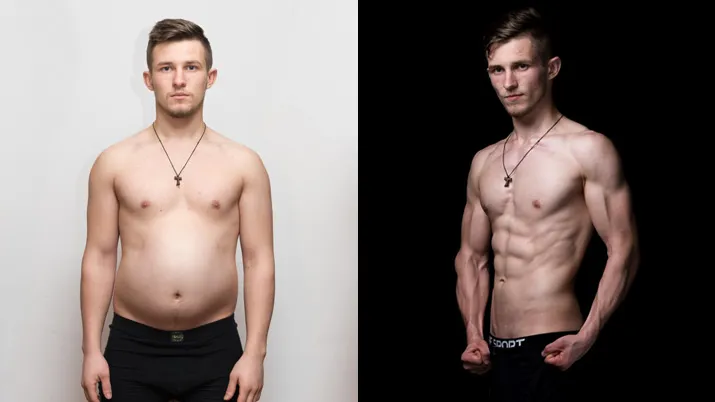 Metamorfoza sylwetki po 3 miesiącach CrossFit