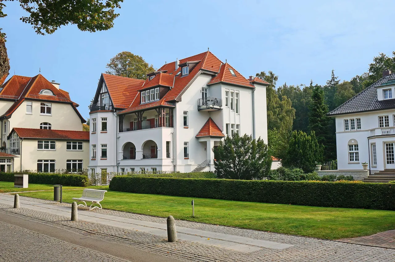 Villen Kühlungsborn Bäderarchitektur Ostseeallee