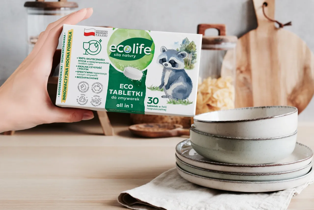 ekologiczne kapsułki do zmywarki