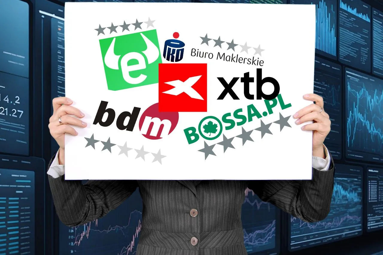 por&oacute;wnanie kont maklerskich polska
