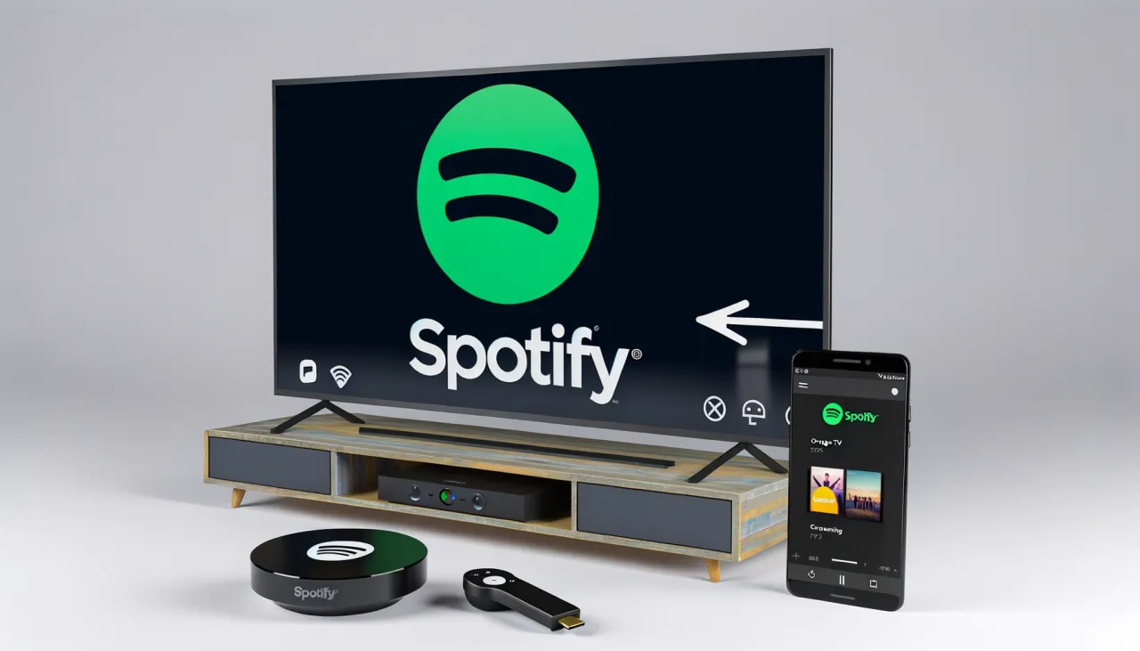 Spotify na różnych urządzeniach smartfon komputer telewizor