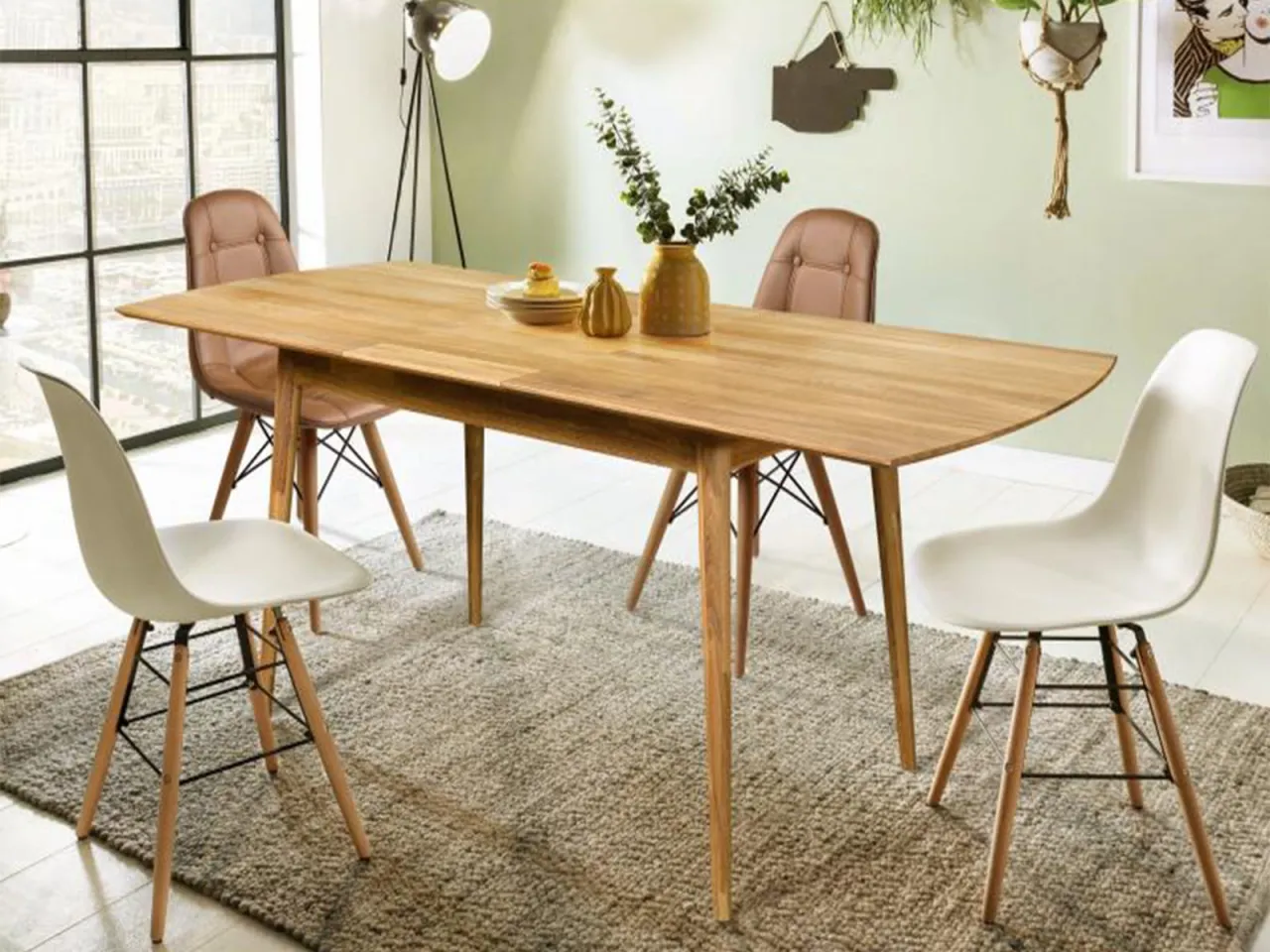 stół rozkładany do małego salonu