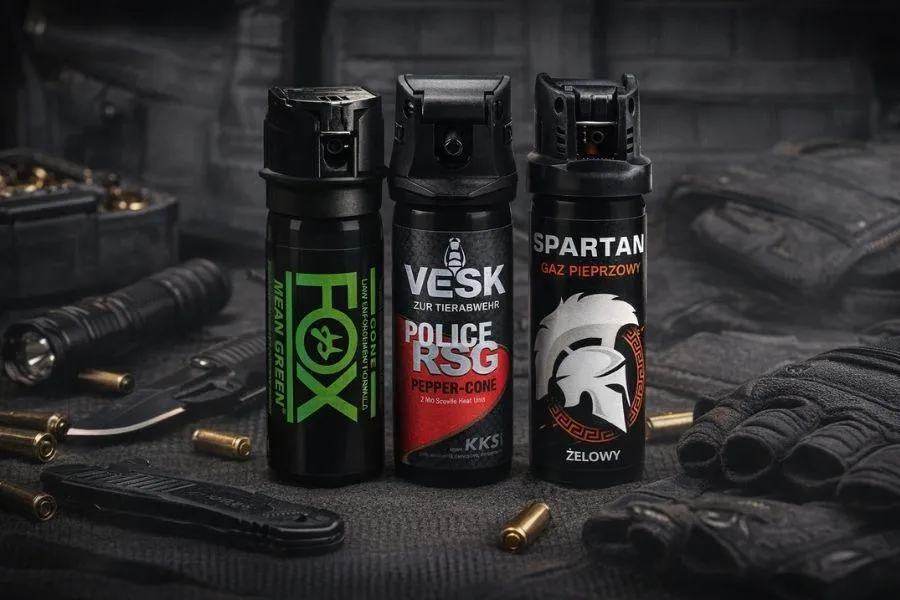 różne rodzaje gazów pieprzowych ceny i zastosowania