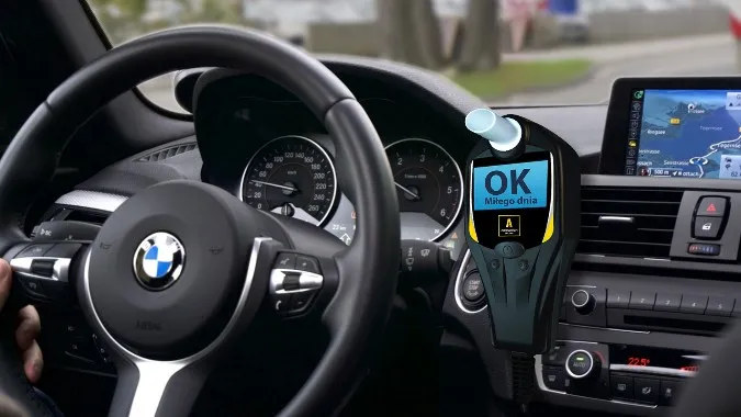 Blokada alkoholowa w samochodzie