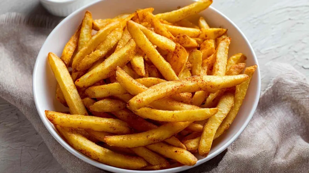 Dwustopniowe smażenie frytek w garnku